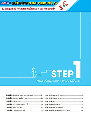 Sách 3 STEP - Tiết Lộ Bí Quyết 3 Bước Đạt Điểm 8+ Hóa Học