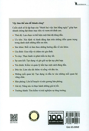 Sách Cùng John Maxwell Thành Công ( Để Hôm Nay Trở Thành Kiệt Tác (Tái Bản) )