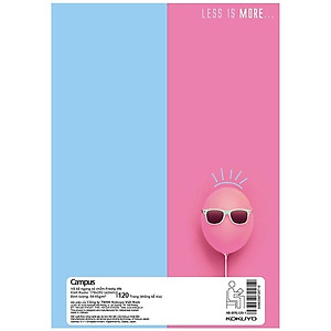 Vở Freely Life - B5 Kẻ Ngang 120 Trang ĐL 58-65g/m2 - Campus NB-BFRL120 (Mẫu Màu Giao Ngẫu Nhiên)