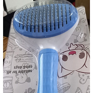 Lược Chải Lông, Đẩy Lông Cho Chó Mèo CLEAN giúp sạch lông,Chải sạch lông 1 cách hiệu quả, không gây rối, không làm xước da thú cưng