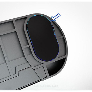 Giá đỡ điện thoại đặt taplo trên ô tô kiêm Bảng ghi số (Note khi muốn ai liên hệ lúc bạn vắng xe)