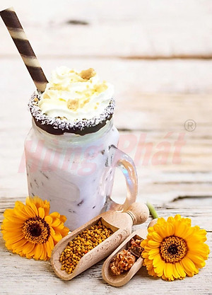 BỘT HÒA TAN Hạt Sen Sữa - Thương hiệu Hùng Phát: Thành Phần Tự Nhiên-Không Phẩm Màu-Không Chất Bảo Quản