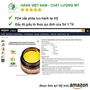 Mặt nạ nghệ phục hồi da, se khít chân lông, đánh bay mụn thâm Wonmom 50g