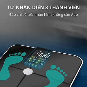 Cân quét chỉ số cơ thể Kachi MK370 CÔNG NGHỆ FEETID NHẬN DIỆN NGƯỜI DÙNG MÀ Không CẦN KẾT NỐI APP - Hàng chính hãng