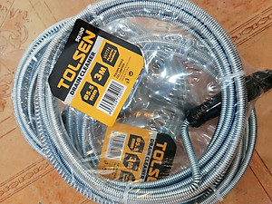 DÂY LÒ XO VỆ SINH 3, 5, 10M TOLSEN 50100, 50101, 50102 - HÀNG CHÍNH HÃNG