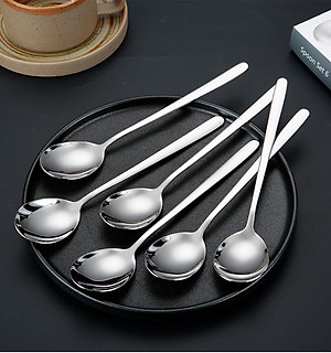 Hộp 6 Đũa 6 Muỗng Inox 304 Cao Cấp Phong Cách Sang Trọng - Hàng Chính Hãng