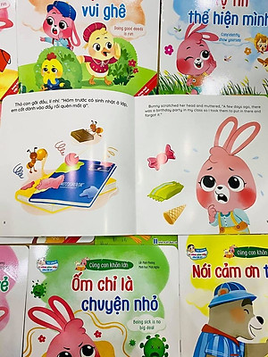 Bộ truyện tranh song ngữ "CÙNG CON KHÔN LỚN"