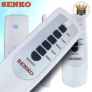 Remote Điều Khiển Quạt Senko Model TR1683, TR1628, TR1428, TR828, DR1608, hàng chính hãng