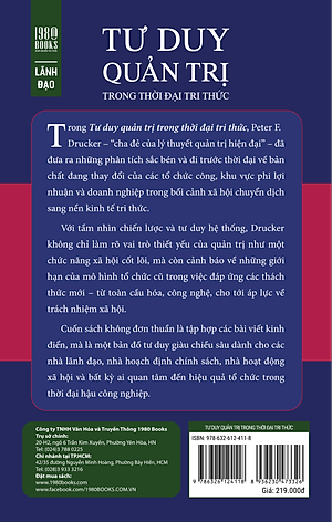 Tư Duy Quản Trị Trong Thời Đại Tri Thức