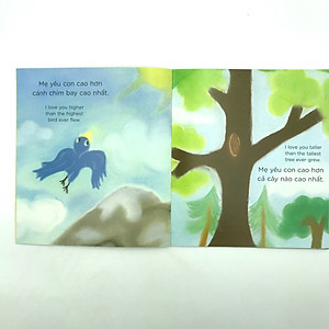 Mẹ Yêu Con Nhiều Hơn, Con Yêu Mẹ Nhiều Hơn (Sách Song Ngữ) (Tái Bản)