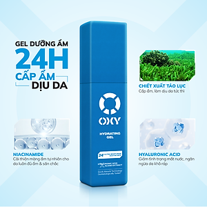 Kem dưỡng ẩm cho nam dạng gel Oxy Hydrating Gel 50g