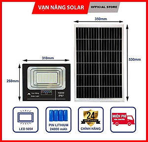Đèn năng lượng mặt trời Vạn Năng Solar 100W, 200W, 300W, 500W