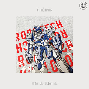 Đồ bộ bé trai cộc tay BIGFOX - MISS MEOW size đại, bộ hè bé trai vải cotton phong cách Âu Mỹ in Robot  cỡ 3 - 11 tuổi 11 - 40 kg QATE