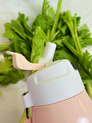 Bình nước giữ nhiệt 330ml có ống hút Mini Lohas - Tupperware chính hãng