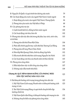 Việt Nam 1919-1930 Thời Kỳ Tìm Tòi Và Định Hướng