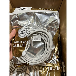 Dây cáp mạng LAN bấm sẵn 2 đầu Cat6 UTP Dây Mạng Bấm Sẵn Đúc Sẵn Chuẩn 2 Đầu Hỗ Trợ Tốc Độ (màu ngẫu nhiên) Nẹp Dây Điện - Hàng chính hãng