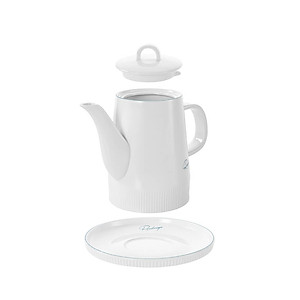 Bộ trà 1,2L bằng sứ (1 ấm, 6 chén, 7 đĩa) EL0216