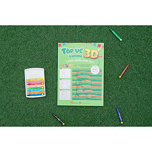 Sách Tập vẽ tranh 3D, khơi nguồn sáng tạo - Cấp độ 3: Thực vật