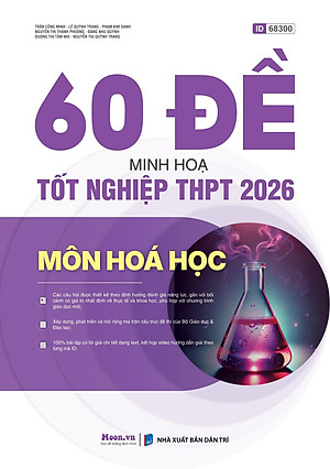Sách - 60 Đề Minh Họa Tốt Nghiệp THPT 2026 - Môn Hóa Học