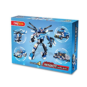 Ghép hình CRESTA DK81064 lực lượng cảnh sát - xe cứu hộ 146 chi tiết