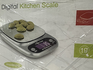 Cân điện tử nhà bếp định lượng tối đa 5kg, cân tiểu ly độ chính xác đạt 0,1g