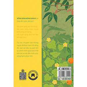 Sách Sống Bán Nông Bán X - Tâm Lý Mới Về Cuộc Sống Điền Viên