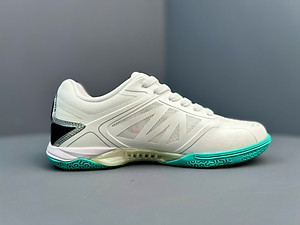 Giày Pickleball Speed Art 28013 Trắng Xanh - Thiết Kế Hiện Đại, Êm, Nhẹ, Bảo Vệ Chân Tối Ưu, Chống Trượt Tốt