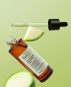 Tinh chất bí đao 7% Niacinamide giúp giảm mụn, mờ vết thâm Cocoon 70ml