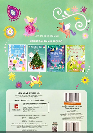 Sách Bóc Dán Dành Cho Bé Gái - Những Sinh Vật Diệu Kỳ