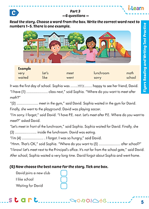 i-Learn Smart Start 5 Workbook Special Edition