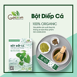 Bột diếp cá nguyên chất Goce - 72g (24 gói x 3g)