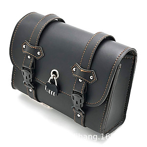Túi đựng đồ Harley Sportster XL8831200N treo khung da PU cao cấp gắn trên xe máy, xe đạp tiện dụng, có khóa số