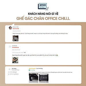 Ghế Gác Chân Công Thái Học Điều Chỉnh 6 Cấp Độ Chiều Cao Thích Hợp Văn Phòng Làm Việc Học Tập, Ghế Kê Chân Chỉnh Dáng Ngồi Tốt Cho Sức Khỏe Cột Sống Giảm Đau Lưng Bảo Hành 90 Ngày