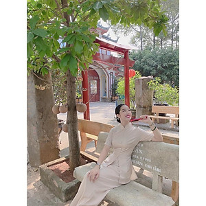 ĐỒ LAM ĐI CHÙA BỘ CỔ TÀU  trang nhã giản dị kín đáo