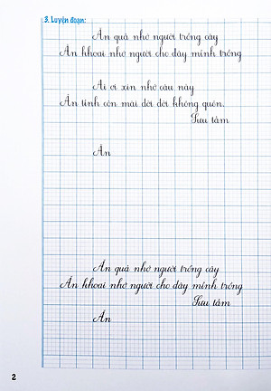 Luyện Viết Chữ Đẹp Lớp 3 - Tập 1