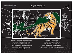 Sách Chiếu Bóng Thần Kỳ - Bé Đi Chơi Công Viên