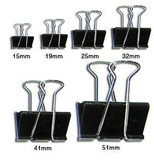 COMBO CÁC LOẠI KẸP BƯỚM ECHO 15mm, 19mm,25mm,  32mm, 41mm, 51mm 