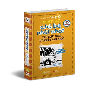 [Combo tập 6-10] Sách Song Ngữ: Nhật Ký Chú Bé Nhút Nhát - Diary Of A Wimpy Kid - Truyện song ngữ dành cho thiếu nhi có note từ vựng, tặng kèm file nghe - HG Books