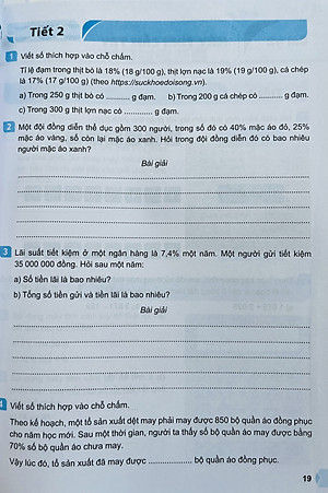 Sách - Combo 2 cuốn Vở thực hành Toán lớp 5 tập 1+2 (Kết nối tri thức với cuộc sống)