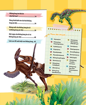 Sách Kiến Thức Về Khủng Long - Tại Sao Khủng Long Plateosaurus Lại Ăn Đá ? Đặc Tính Ăn Uống Và Tiêu Hóa Của Khủng Long