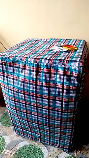 Áo Trùm Máy Giặt Cửa Trên 11–15Kg – Vải Dù Cao Cấp, Chống Nước, Độ Bền Tối Ưu – Giao Màu Ngẫu Nhiên