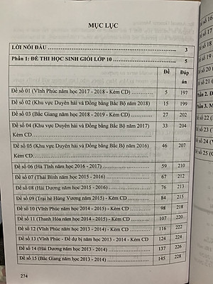 Tuyển chọn đề thi học sinh giỏi lớp 10 môn Tiếng anh