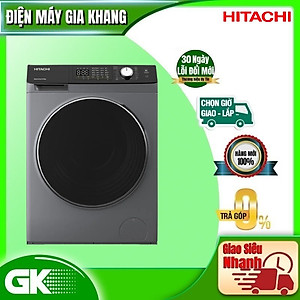 Máy giặt lồng ngang Hitachi Inverter 10.5Kg BD-1054HVOS - Hàng chính hãng