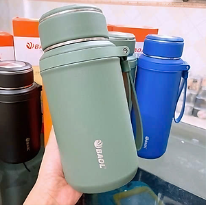 Bình giữ nhiệt nóng lạnh cao cấp BAOL WL32 inox304 có quai xách sang trọng dung tích 1280ml (Tặng kèm quà tri ân)- Hàng chính hãng