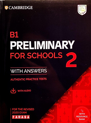 B1 Preliminary For School 2 For The Revised 2020 Exam SB With Answers With Audio With Resource Bank