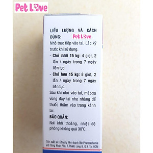 THUỐC TRỊ VIÊM TAI CHÓ BIO GENTAZOL