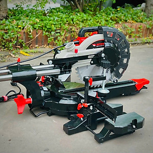 MÁY CẮT ĐA NĂNG THANH TRƯỢT BTEC BT1030 (2000W) - HÀNG CHÍNH HÃNG + TẶNG LƯỠI CẮT 255M + TẶNG 3 BAO TAY TOLSEN 45006