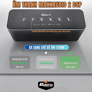 Loa Nghe Nhạc Bluetooth Cyboris T3, Loa siêu Bass Công suất 65W, Chống nước IPX5, Pin 6600mAh. Hàng Chính Hãng