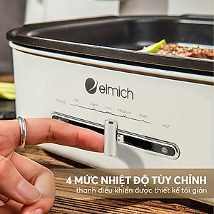 Nồi lẩu nướng đa năng Elmich MCE-3909OL (1250-1500W) - Hàng chính hãng