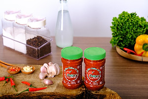 Ớt Bằm Chilica Có Tỏi 212g